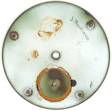 Moorhouse dial, rear