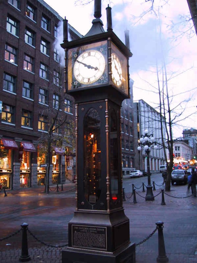 Vancouver Gastown Steam Clock