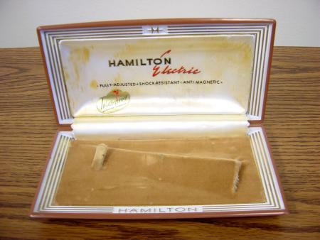 Strap watch box