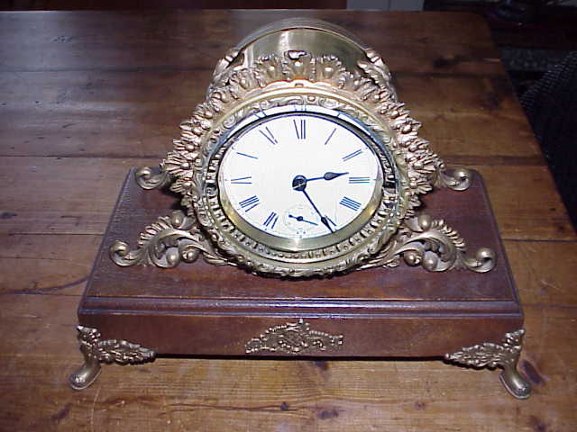 Front View Of Clock