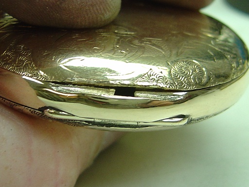 hinge removed