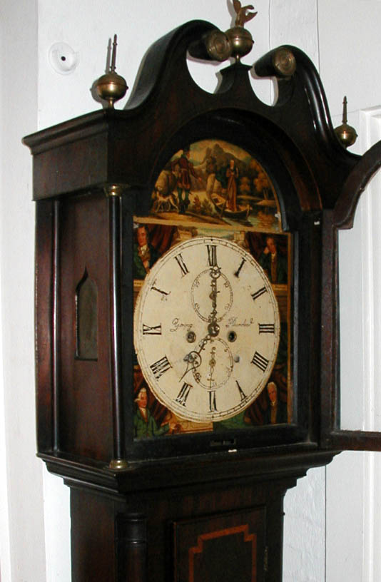 upper part of clock