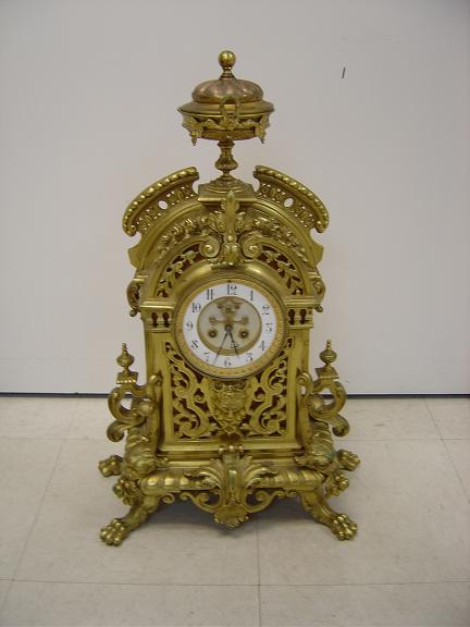 Brass Clock Front