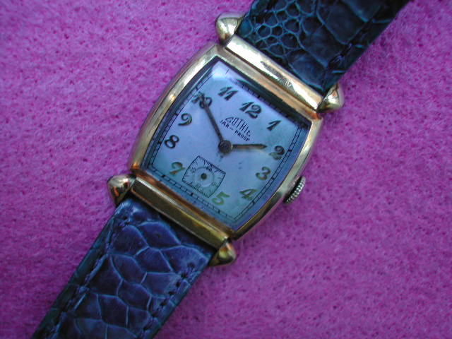 My Gothic, 7 jewels, blue crystal wristwatch