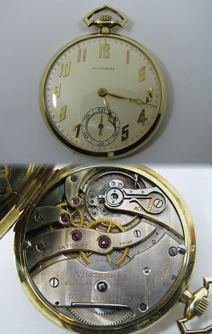 MYR watch co. Vincennes