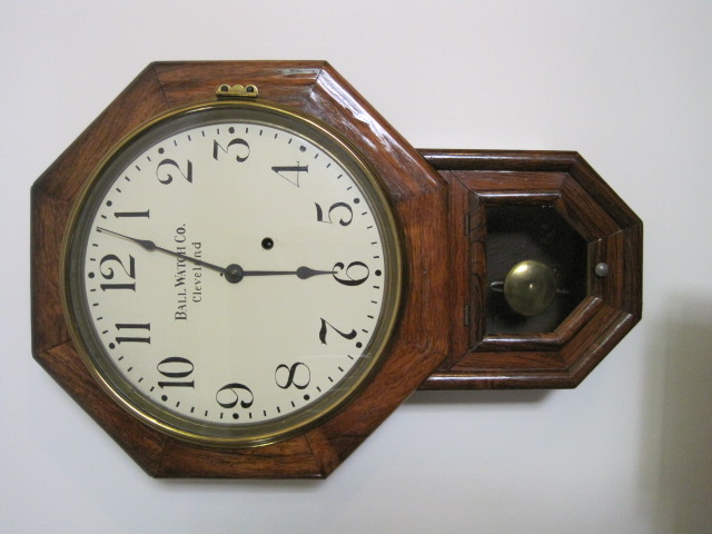 Ball Watch Clock w/ S-T Movement