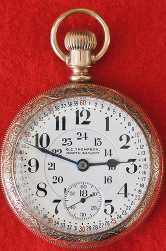 Elgin Grade 367 Private Label Watch Face