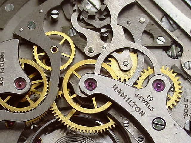 Hamilton Model 23 close up