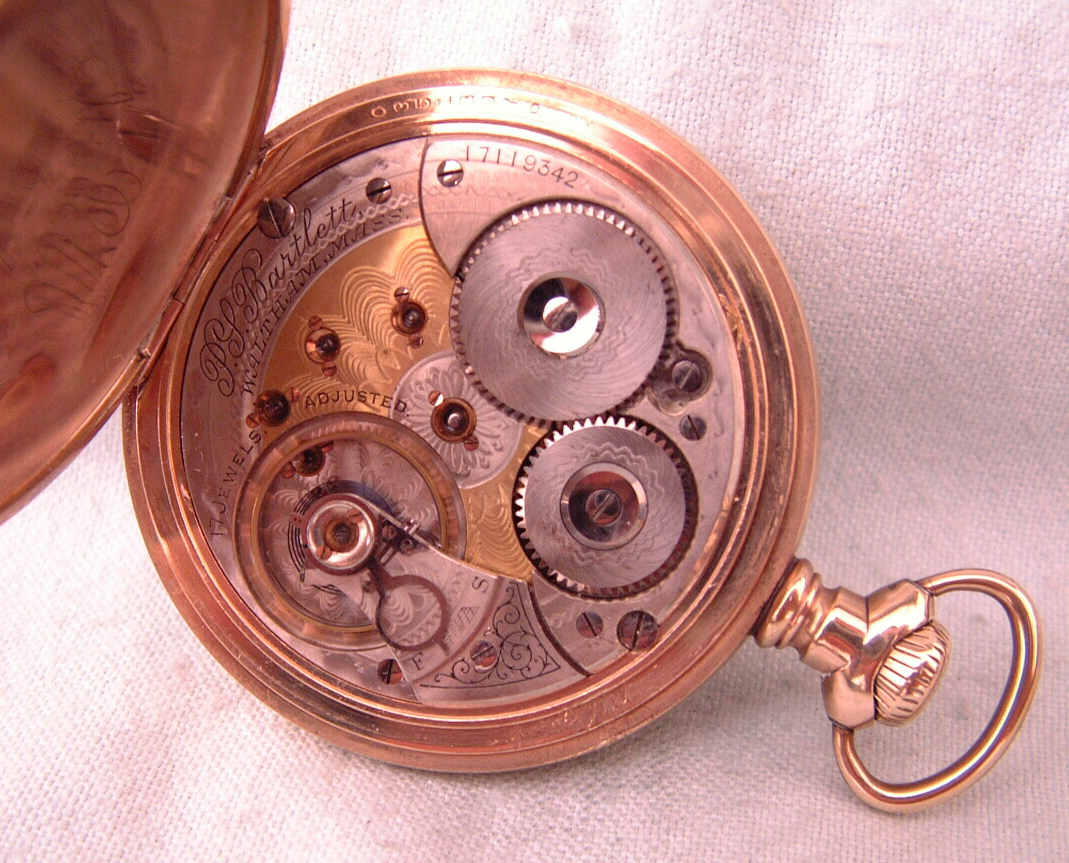 PS Bartlett Model 1892 Two Tone Movement