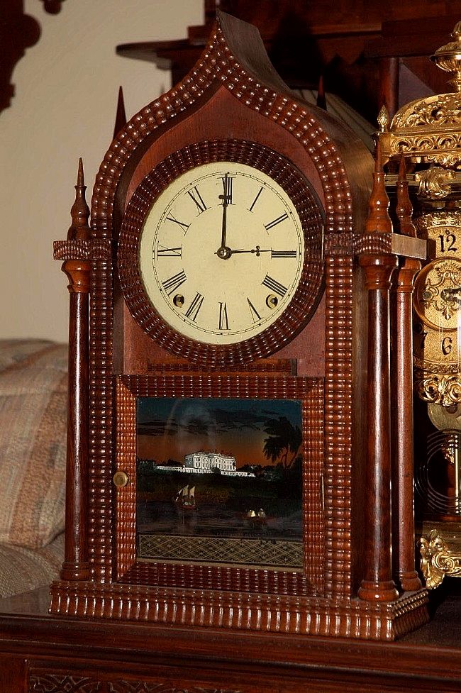 E N Welch Ripple Onion top clock.jpg