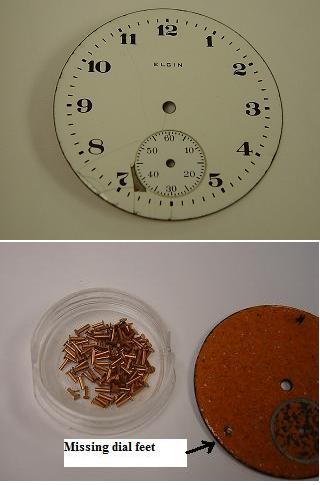 front and back of dial