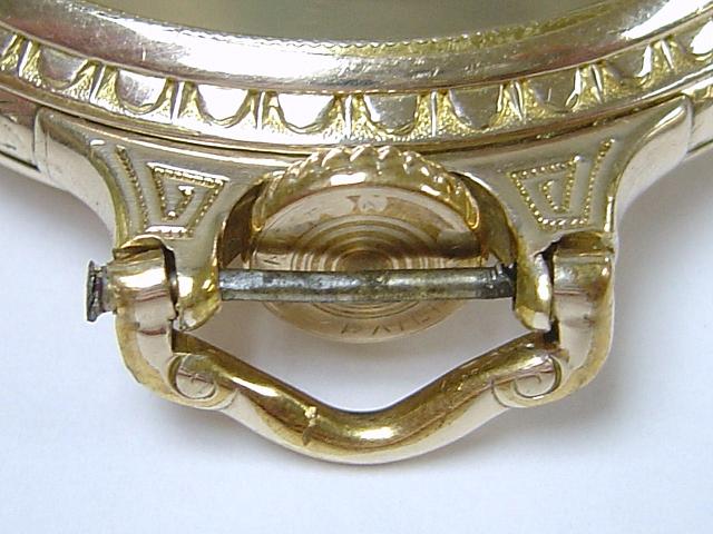 Worn out bow and crown