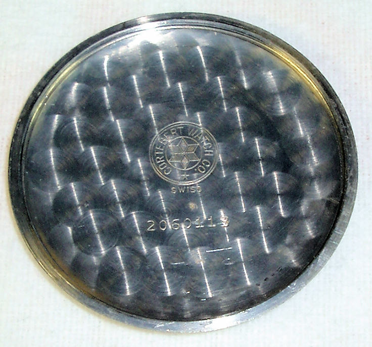 Inside Case Back Serial Mark