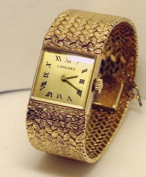 14K SOLID GOLD LONGINES