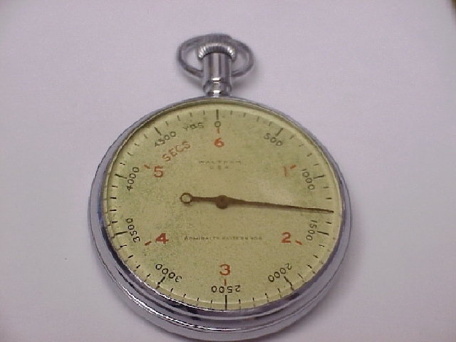 Waltham Admiralty Timer