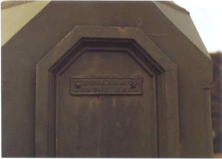 Name plate on Howard