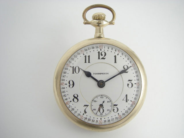 Hampden 21j Grade 120 dial