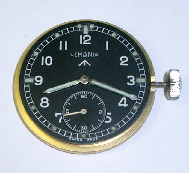 Lemania Dial